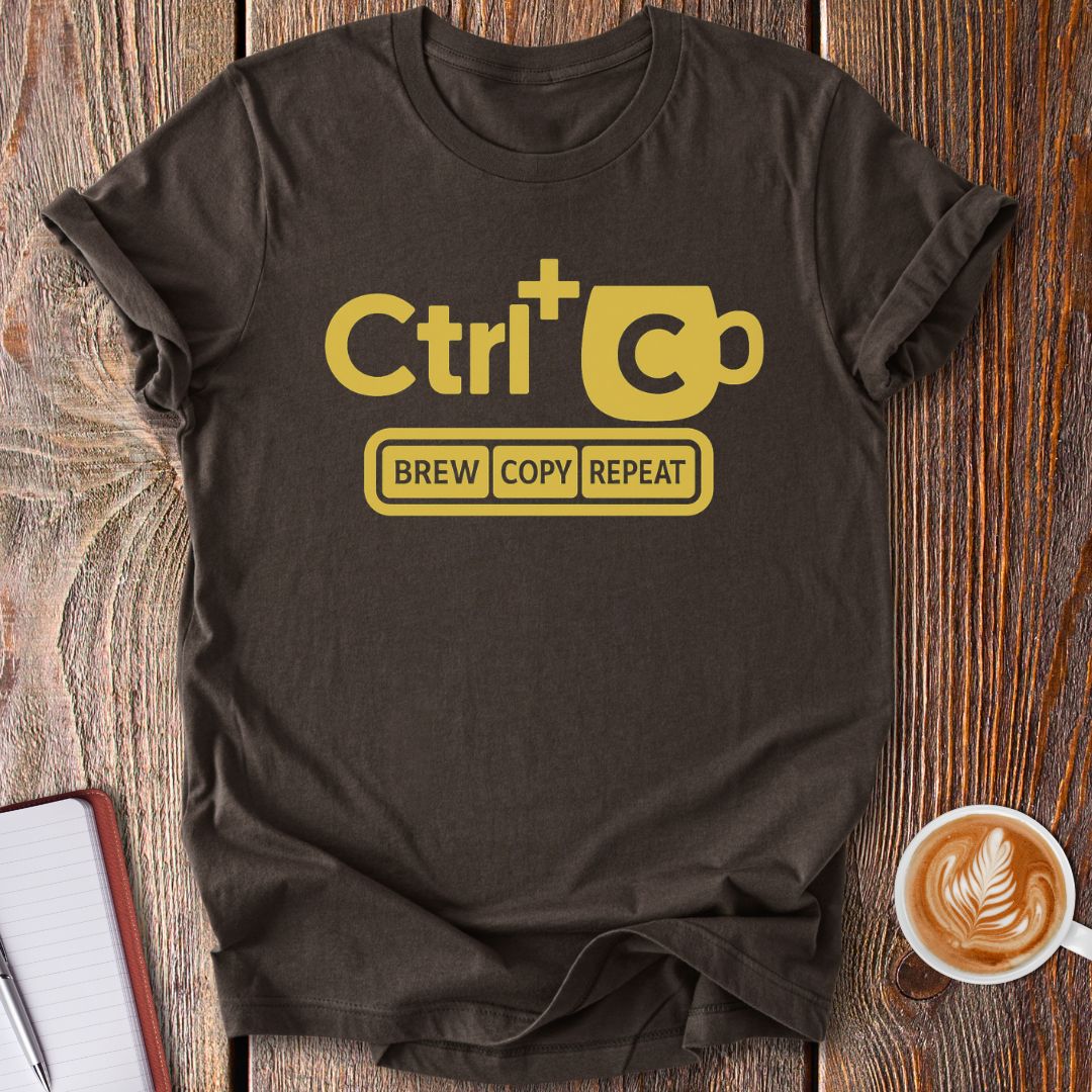 Ctrl + Coffee T-Shirt