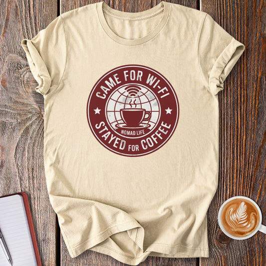 Nomad Life Coffee T-Shirt