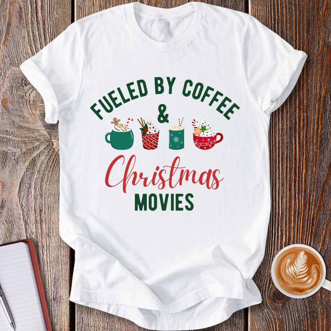 Coffee & Xmas Movies T-Shirt