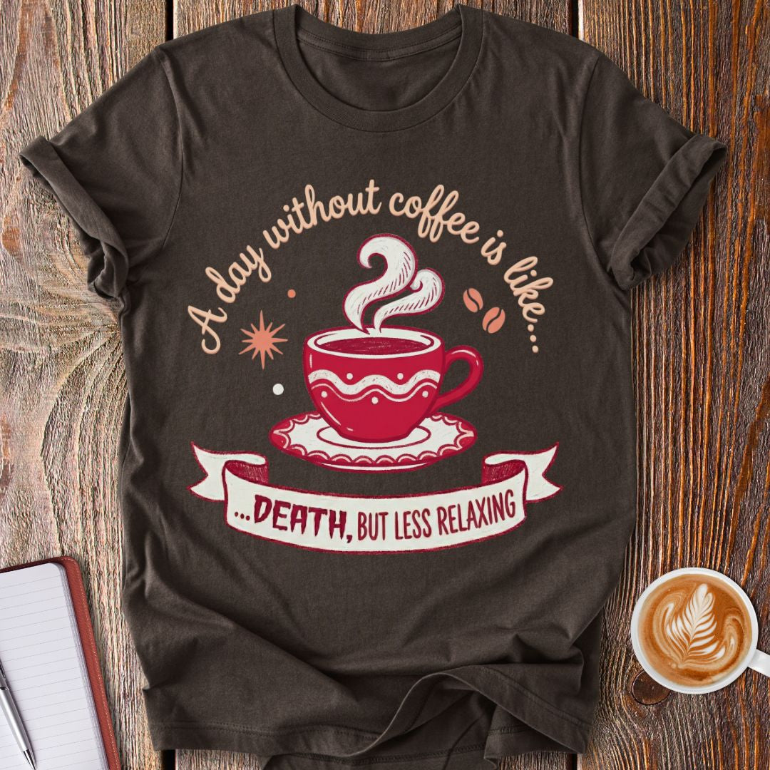 Death Without Coffee T-Shirt