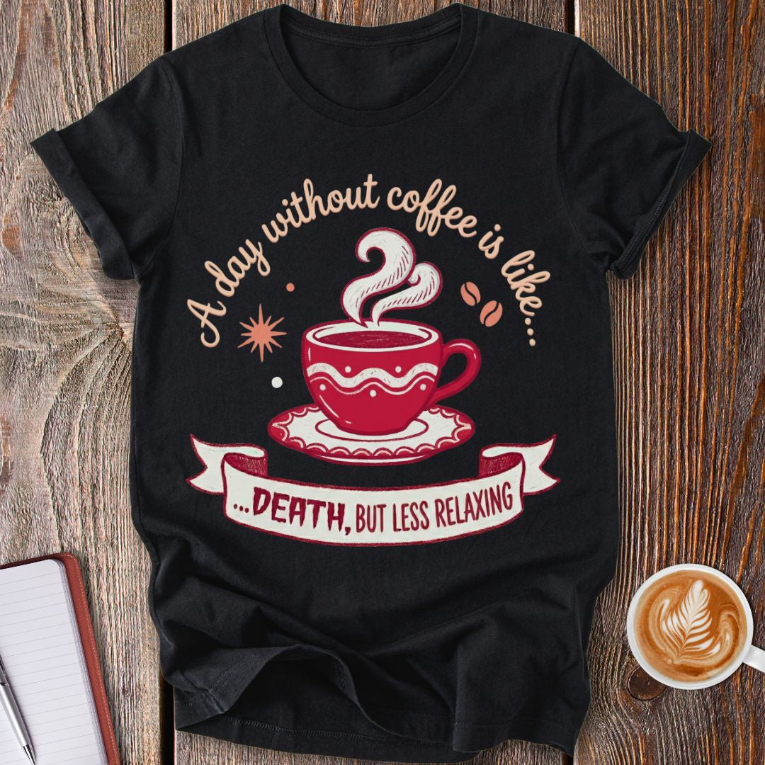 Death Without Coffee T-Shirt