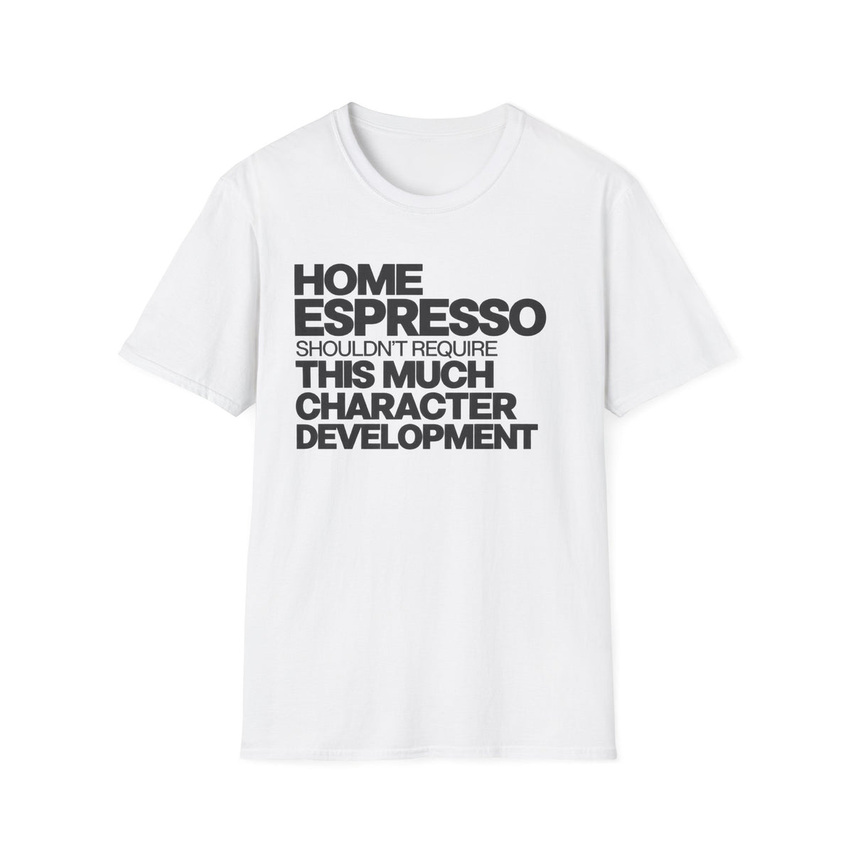 Character Development Espresso T-Shirt