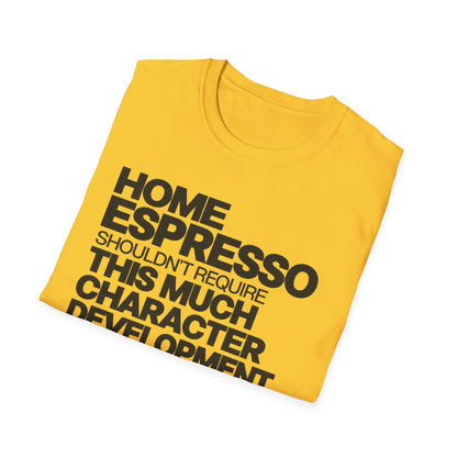 Character Development Espresso T-Shirt