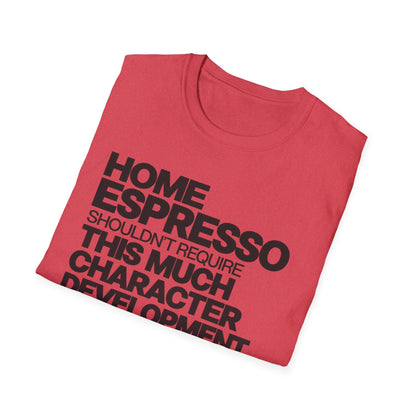 Character Development Espresso T-Shirt