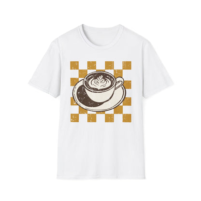 Retro Latte Art T-Shirt