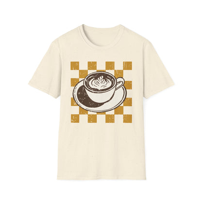 Retro Latte Art T-Shirt