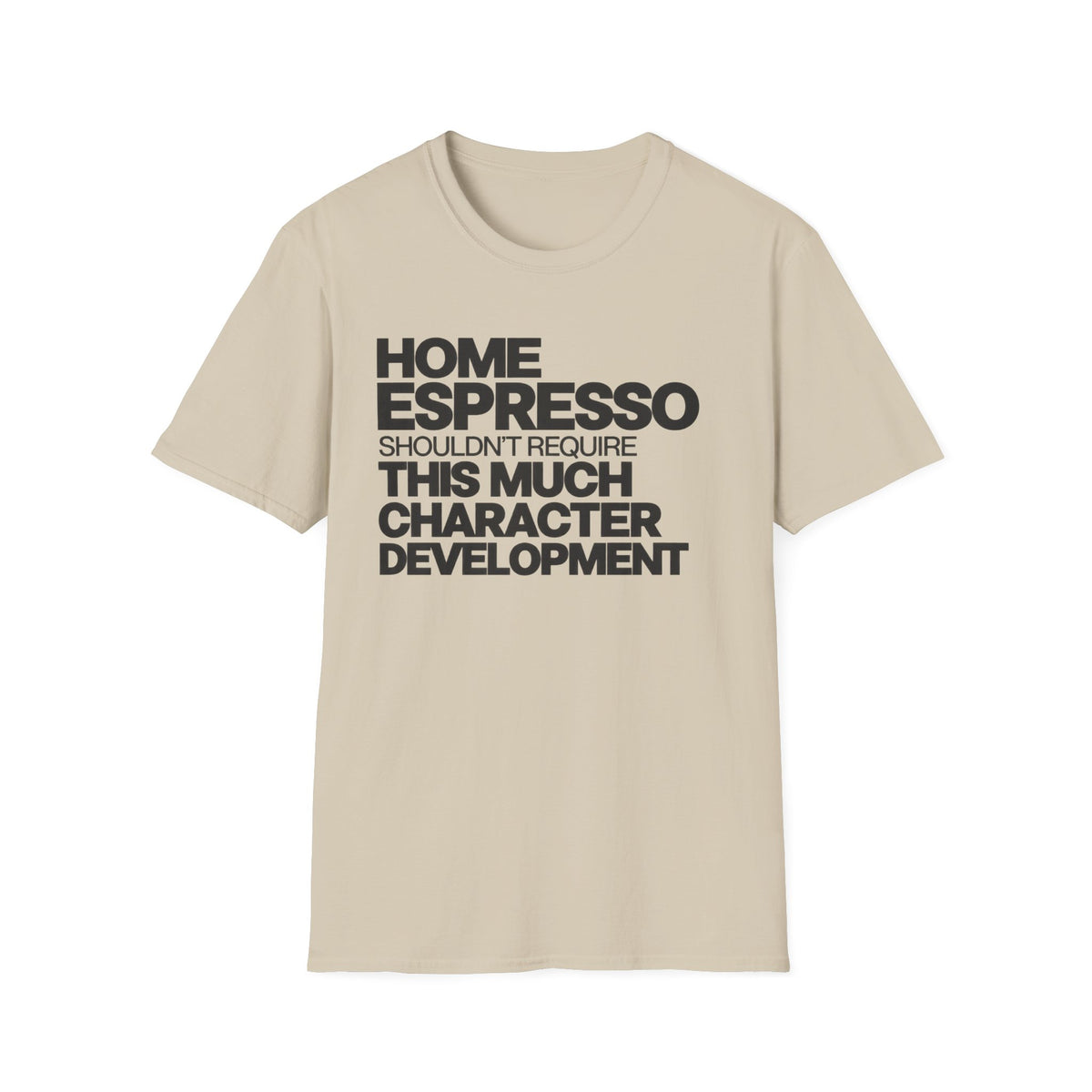 Character Development Espresso T-Shirt