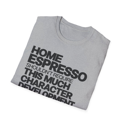 Character Development Espresso T-Shirt