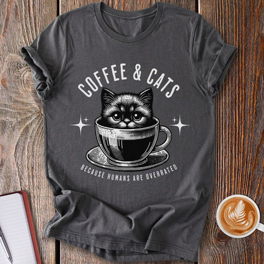 Coffee & Cats T-Shirt