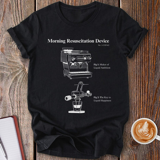 Morning Resuscitation Device T-Shirt
