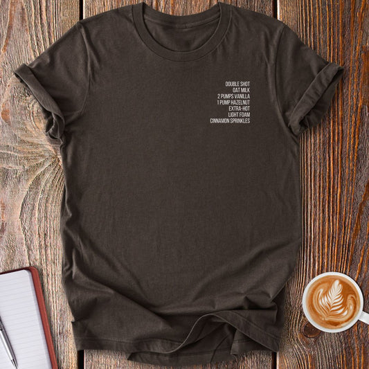 Coffee Order T-Shirt