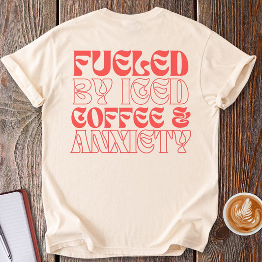Iced Coffee & Anxiety Vintage T-Shirt