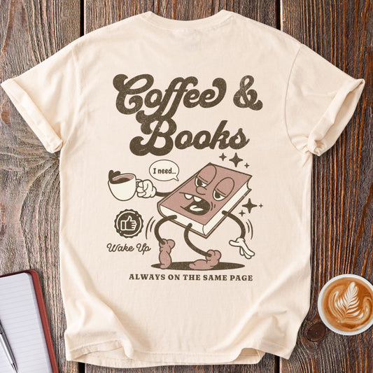 Coffee & Books T-Shirt