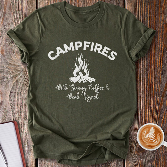 Campfires & Coffee T-Shirt