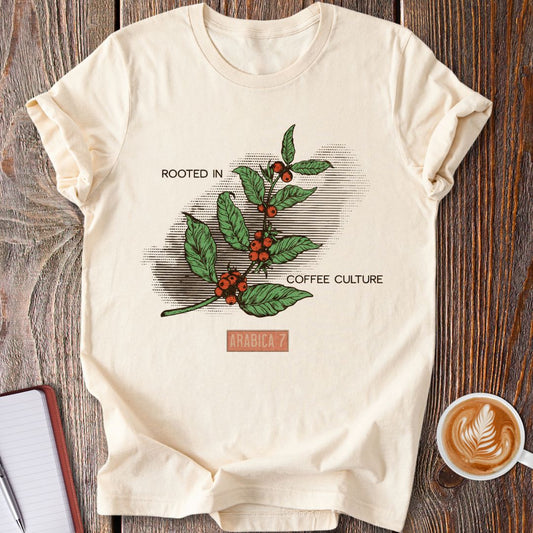 Rooted In Coffee Culture T-Shirt